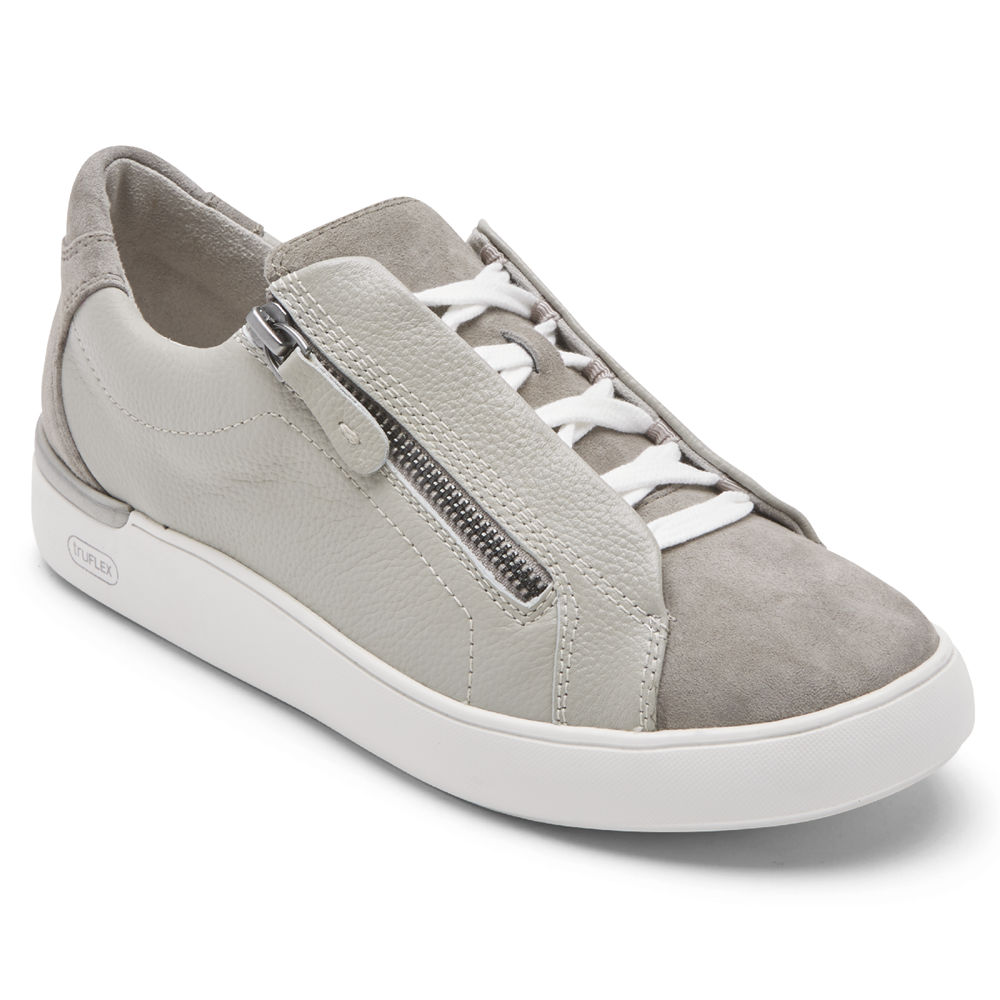 Rockport Singapore Womens Sneakers - truFLEX Parissa Laced Grey - DE9035162